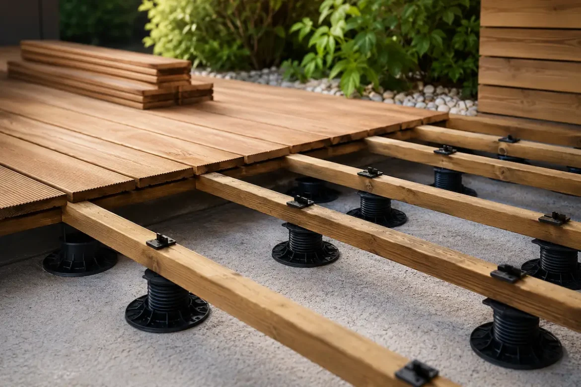 Espacement des lambourdes de terrasse